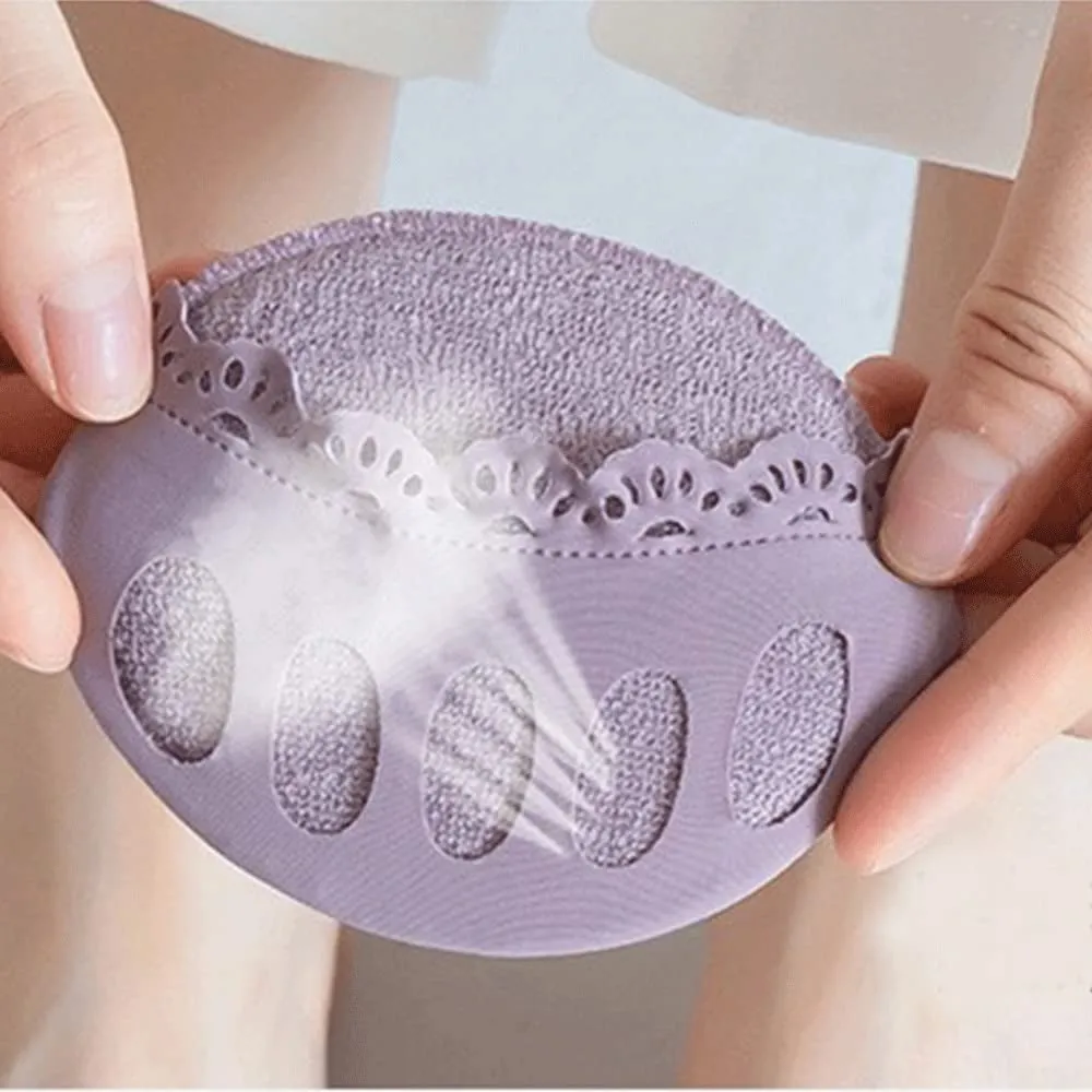 5 Pairs Honeycomb Forefoot PadsFeet Sweat Pads Soft Ball of FootCushionPads Lace Invisible Forefoot PadFabric Foot CushionsSoft Ball of FootCushionPads5 Colors