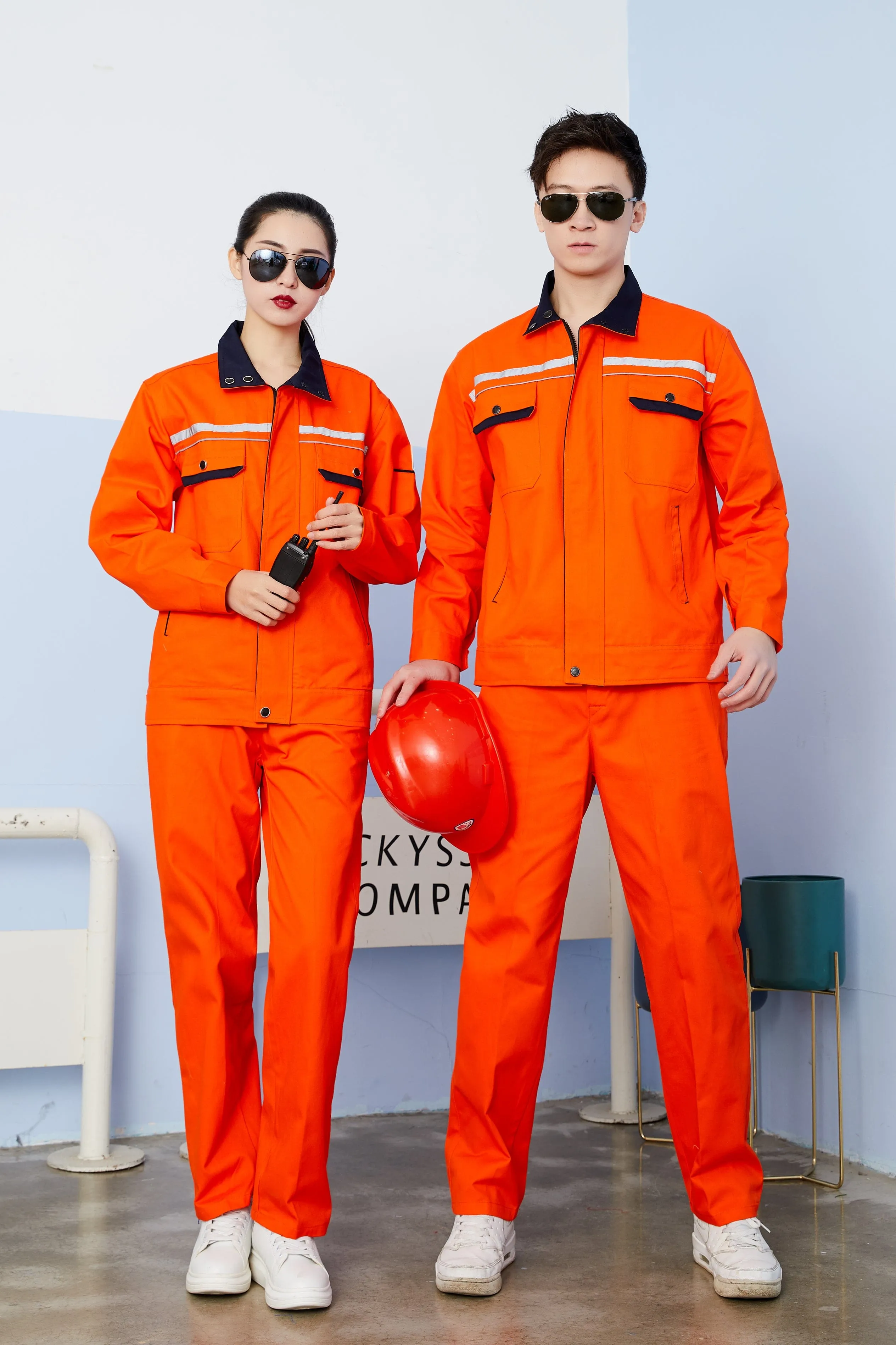 Autumn and winter long-sleeved pure cotton series workwear SD-PC-W1506