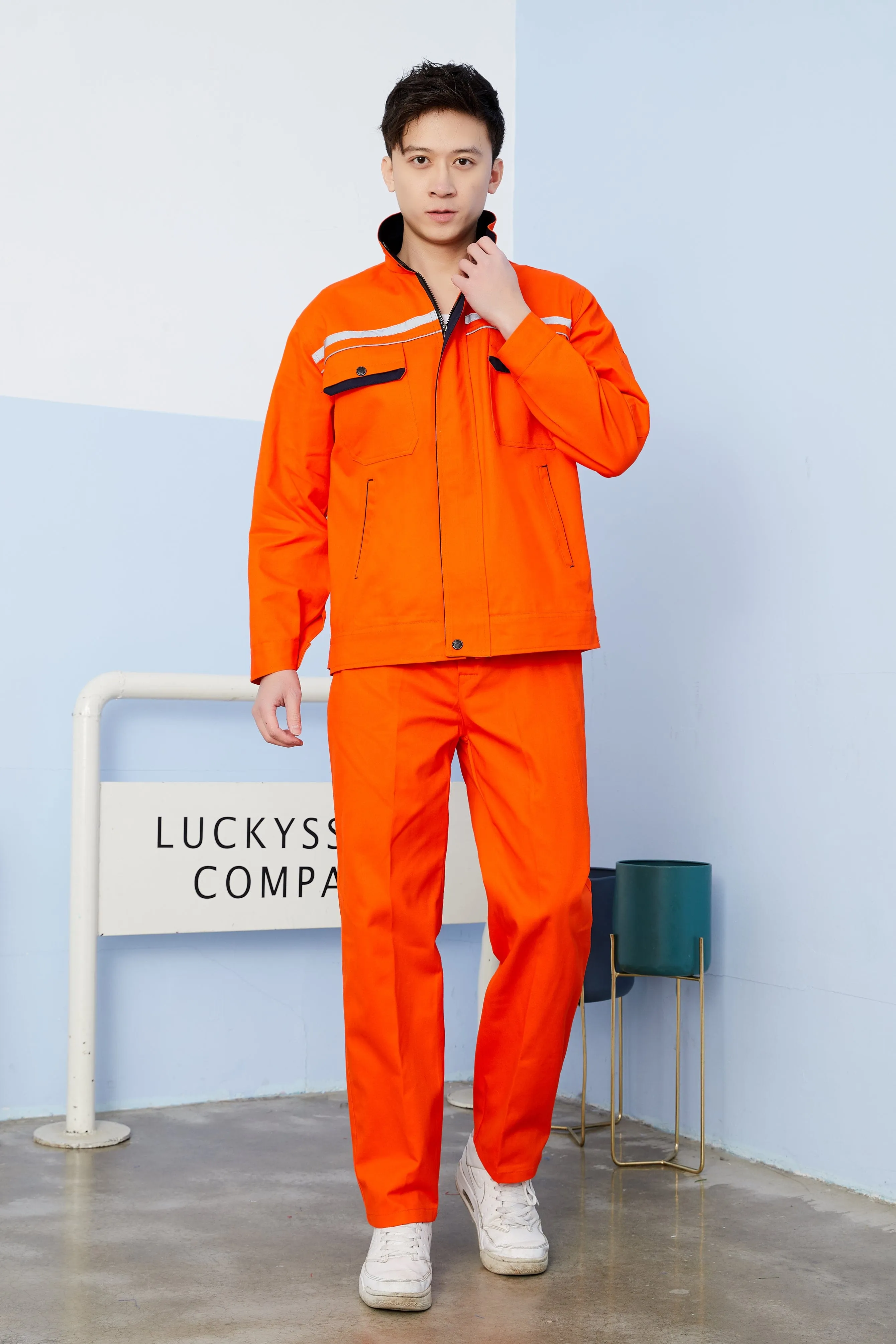 Autumn and winter long-sleeved pure cotton series workwear SD-PC-W1506