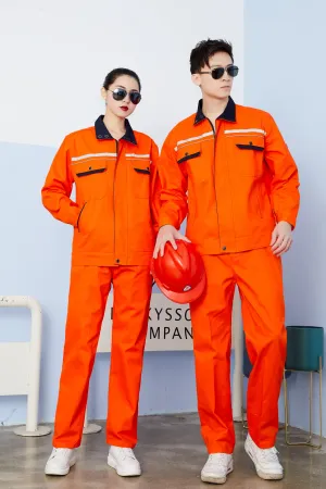 Autumn and winter long-sleeved pure cotton series workwear SD-PC-W1506