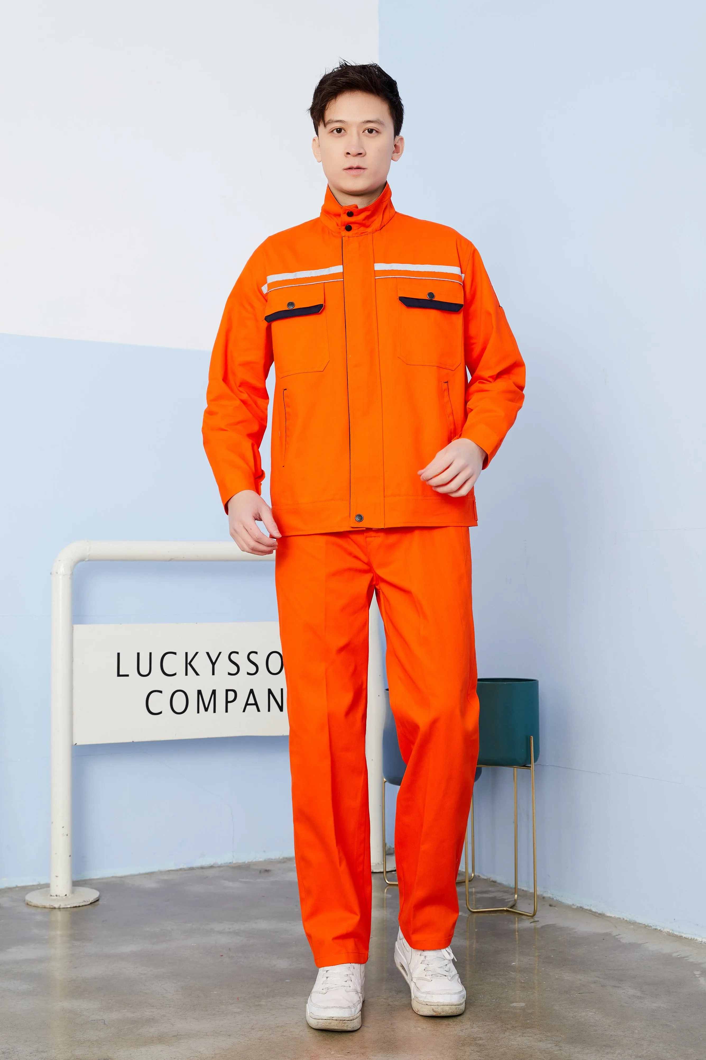 Autumn and winter long-sleeved pure cotton series workwear SD-PC-W1506