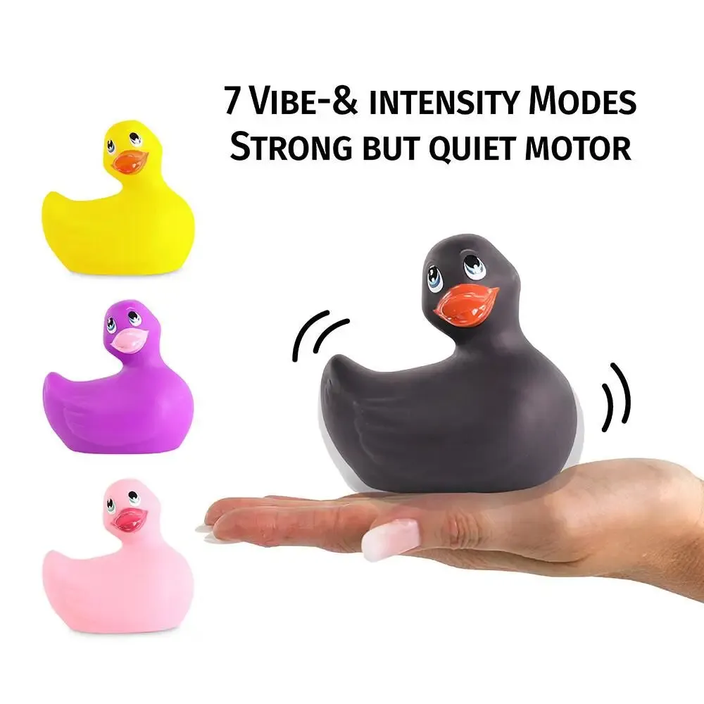 Big Teaze Black Duckie Multi-speed Waterproof Clitoral Vibrator