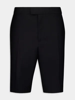Black Tailored Shorts