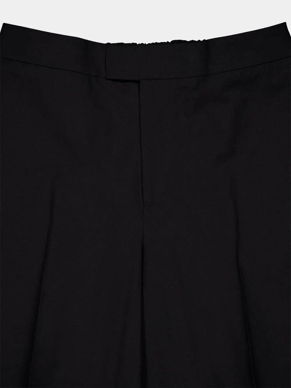 Black Tailored Shorts