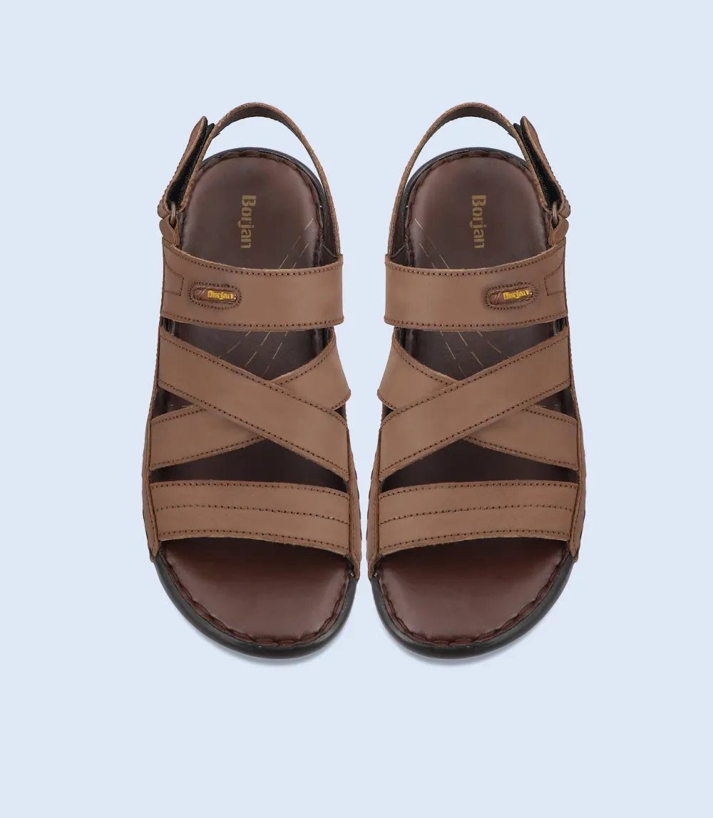 BM5855-BROWN-Men Sandal