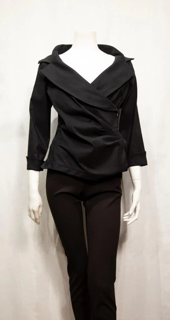 Dressy Wrap Blouse