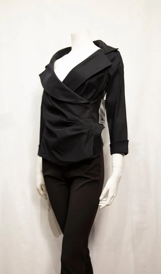 Dressy Wrap Blouse