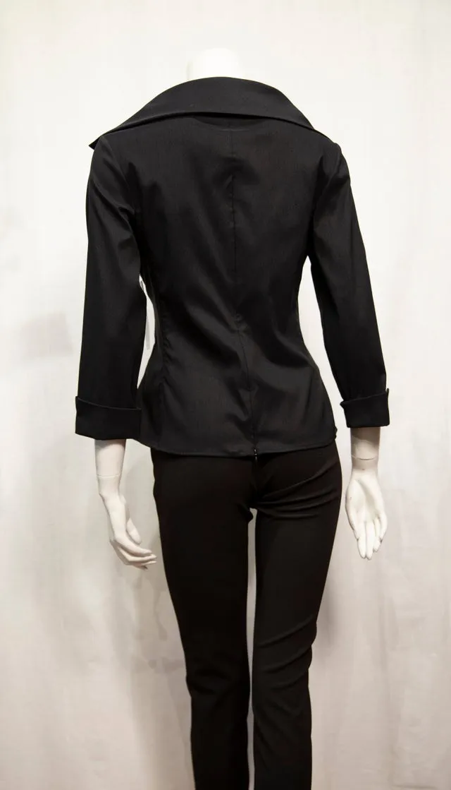 Dressy Wrap Blouse