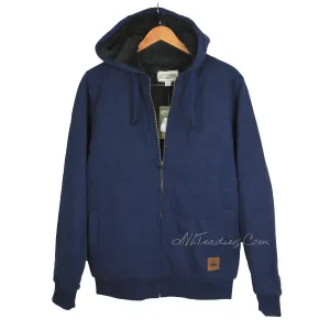 Field & Stream Quilted Men's Sherpa Lined Hoodie Hooded Sweatshirt Jacket