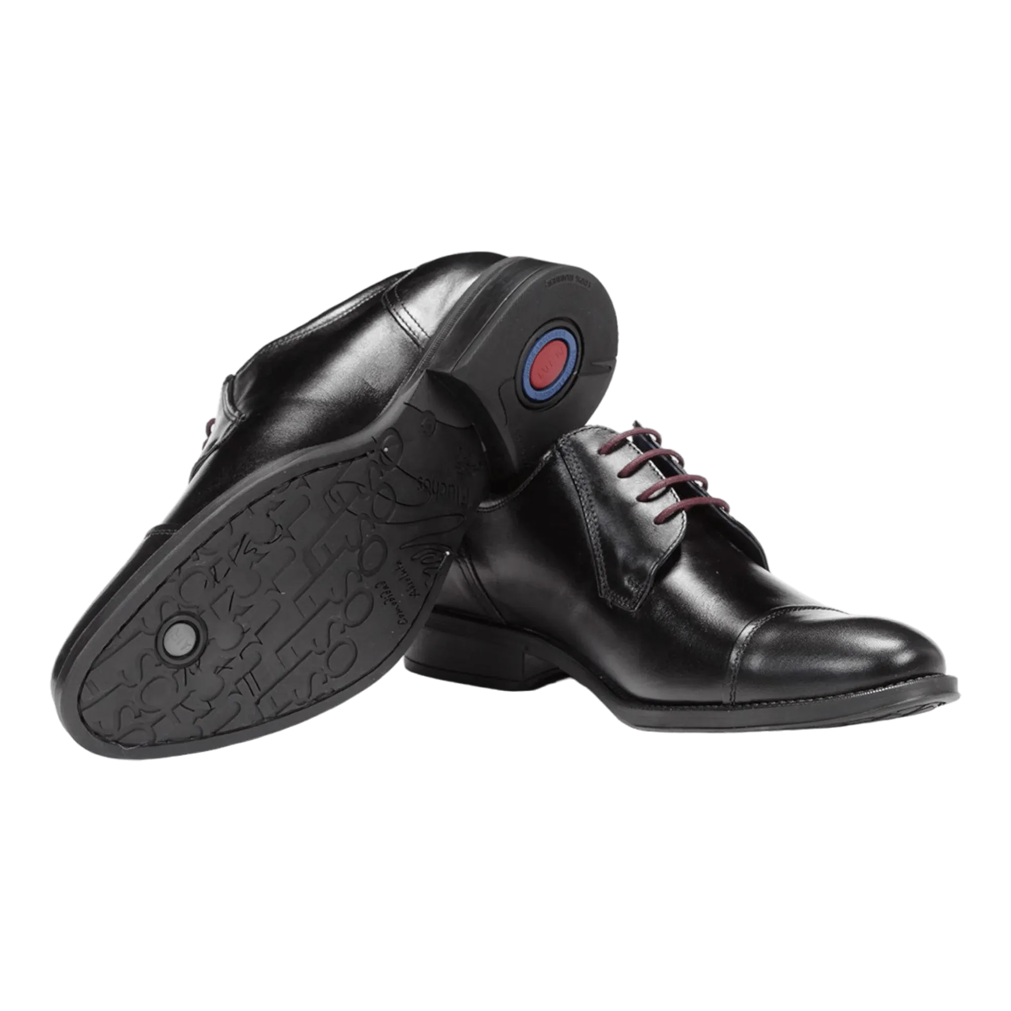 Fluchos Men's Heracles Dress Shoes- Black