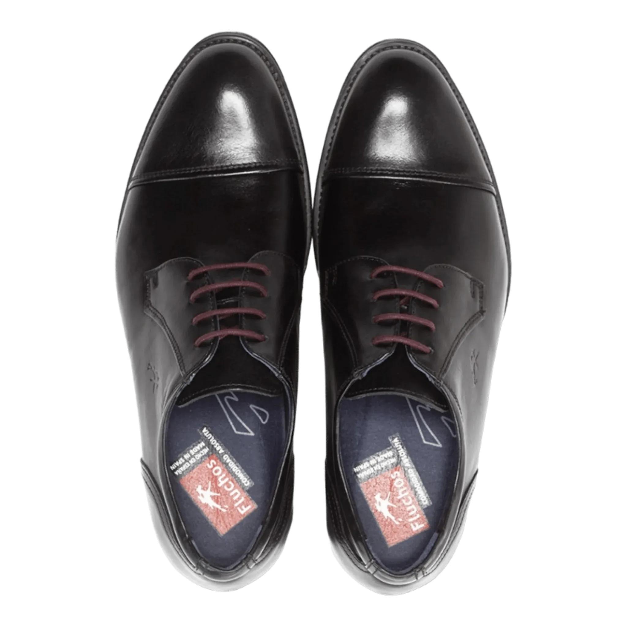 Fluchos Men's Heracles Dress Shoes- Black
