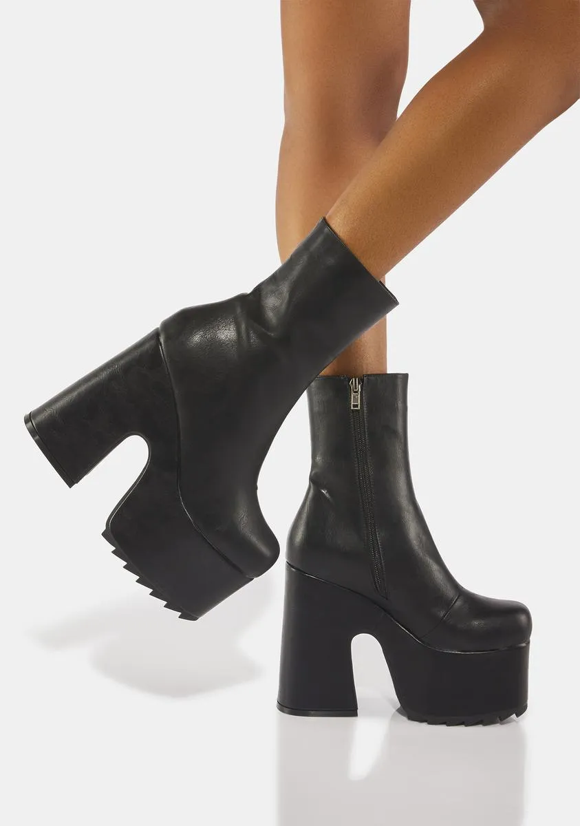 Highs And Lows Ankle Boots