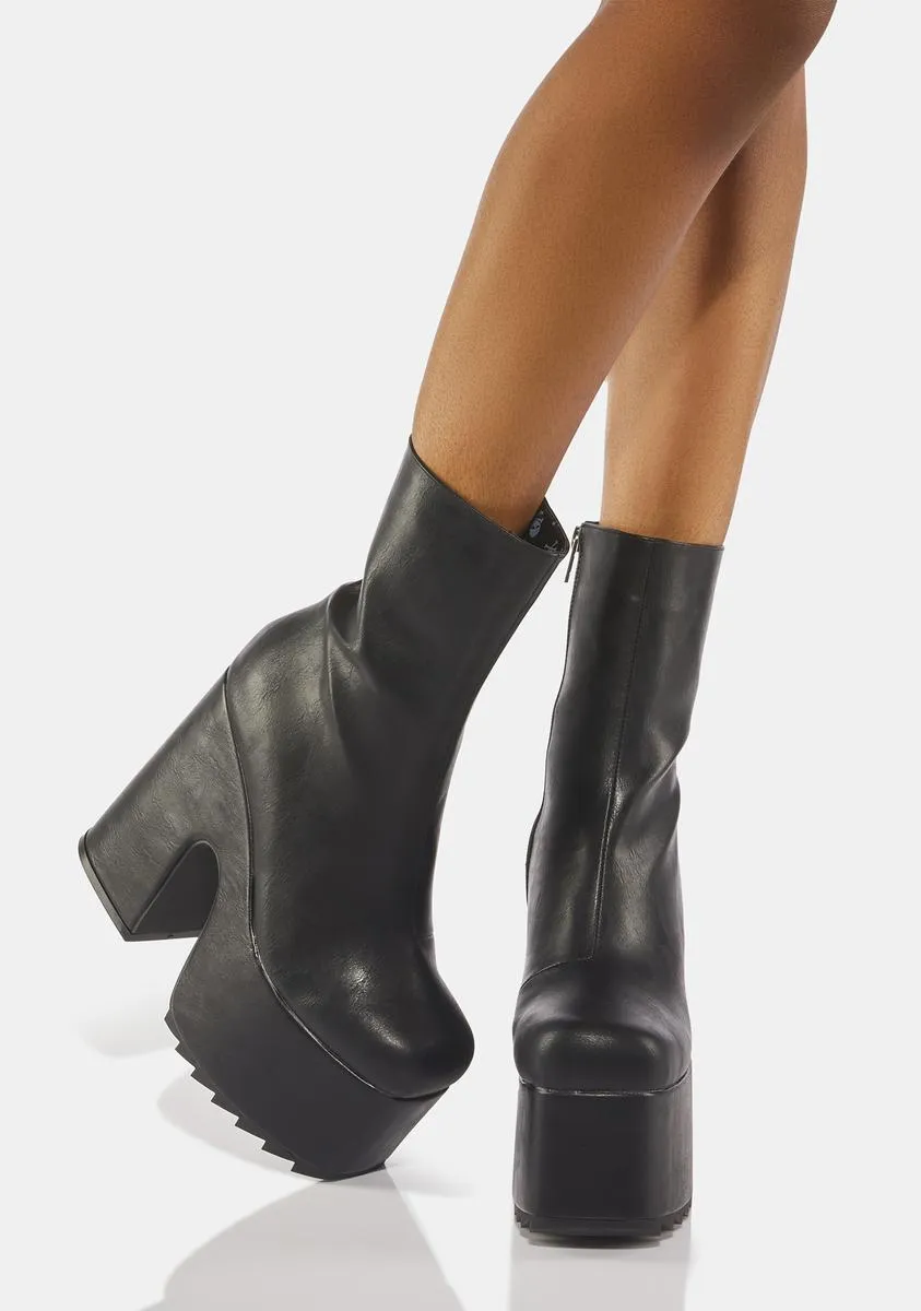 Highs And Lows Ankle Boots