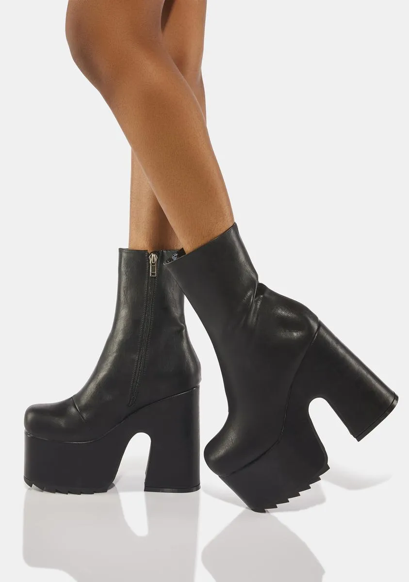 Highs And Lows Ankle Boots