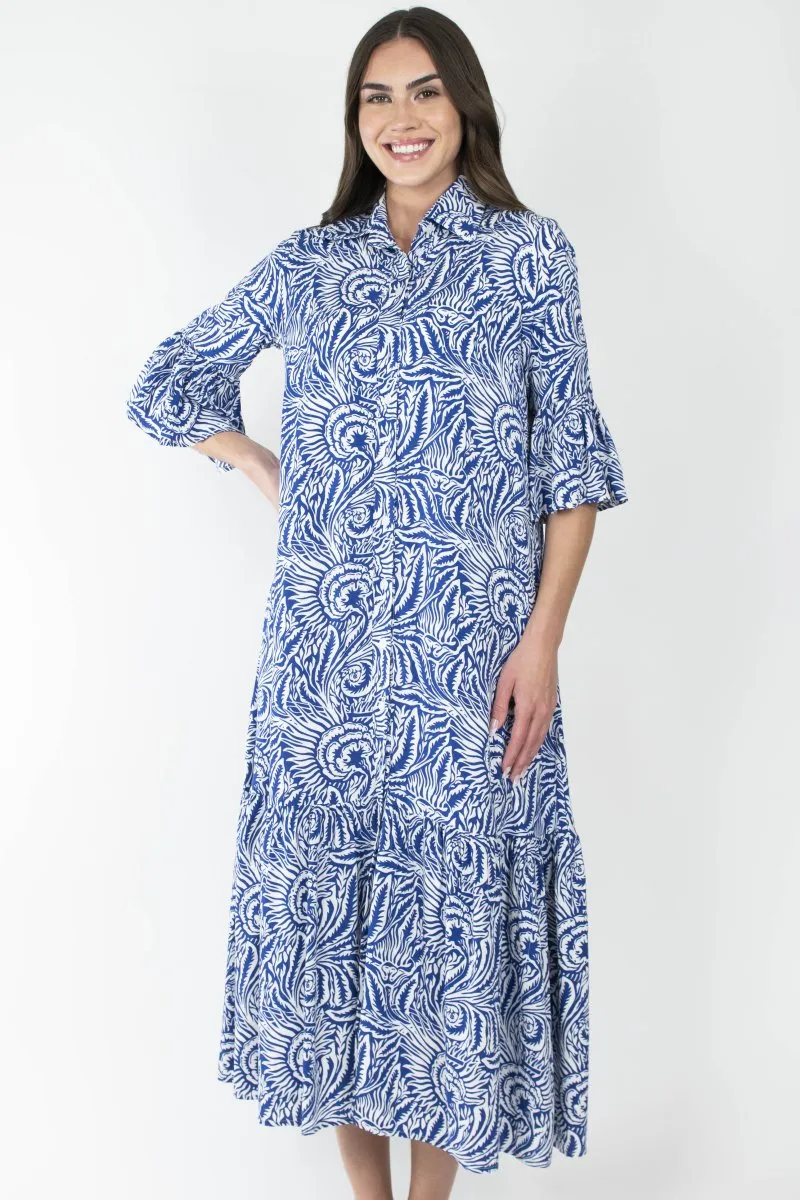 ISABELLA DRESS (BLUE)