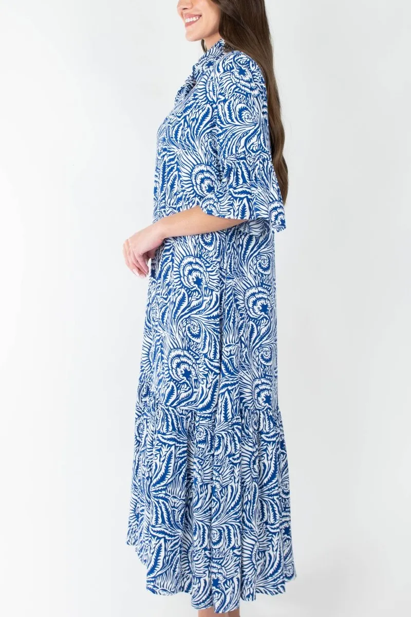 ISABELLA DRESS (BLUE)
