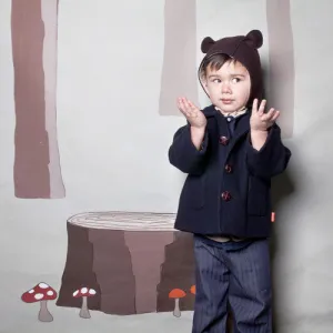 Little Bear Bonnet and Booties Set