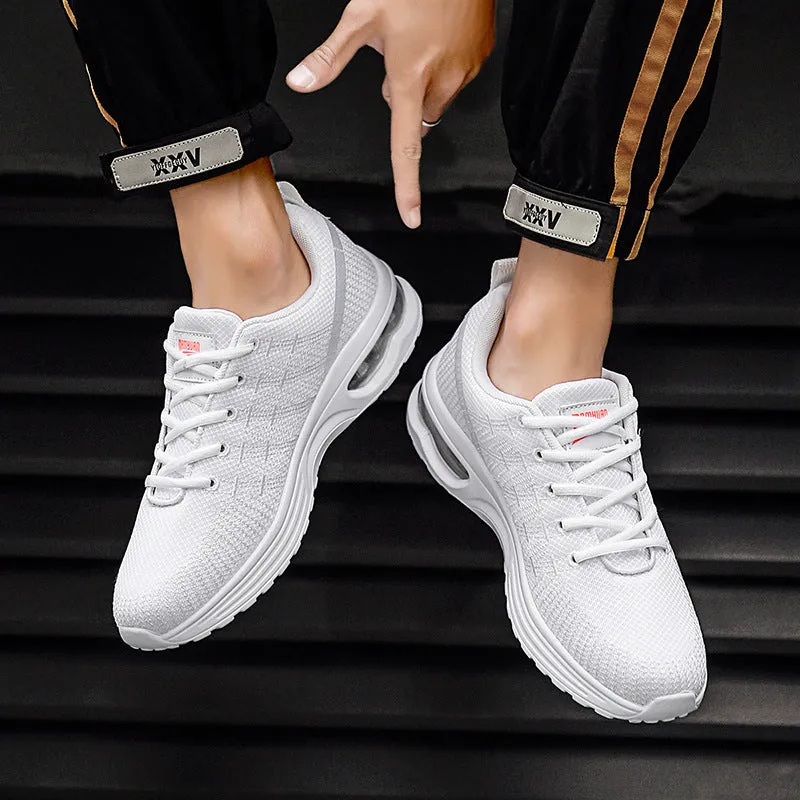 Men's Sneaks Autumn and Winter Men's Shoes plus Size Casual Breathable Running Shoes