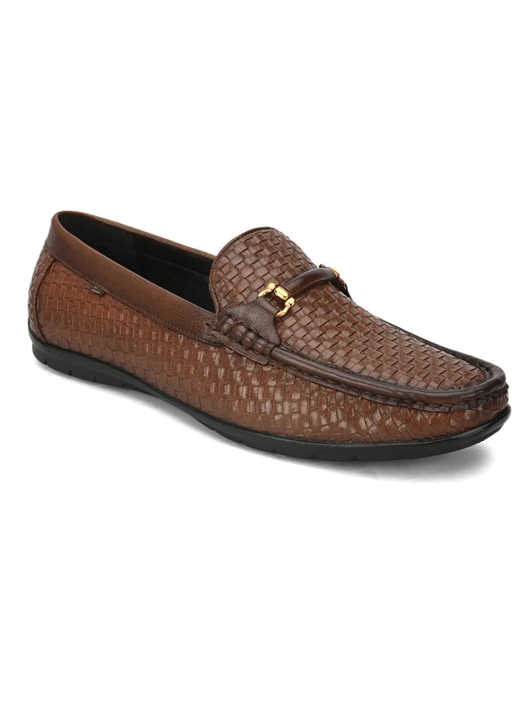 Pelle Albero Brown Loafer for Men