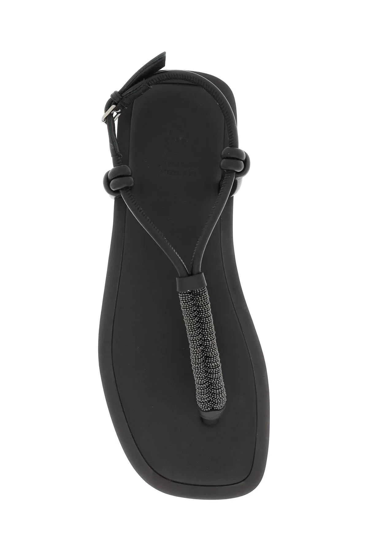 "flip-flops with precious bra
