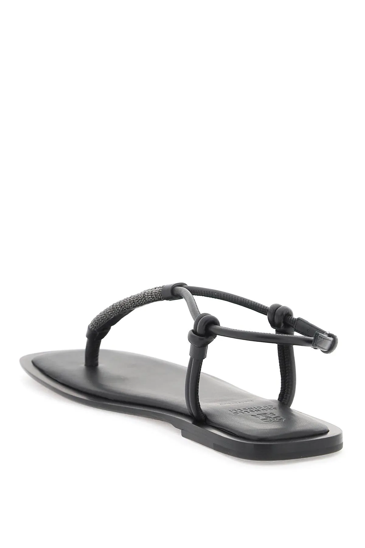 "flip-flops with precious bra
