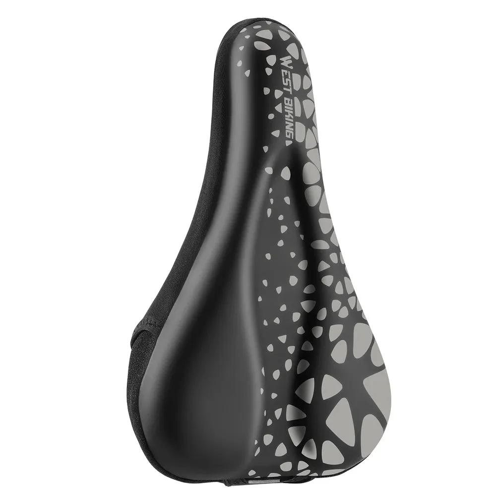 Thickened Bike Saddle Cover Soft Silicone Pad Road Bicycle Seats Cover Comfort Breathable AntiSlip Cycling Cushion Cover