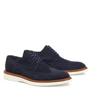 Trask Rogan Italian Suede Wingtip