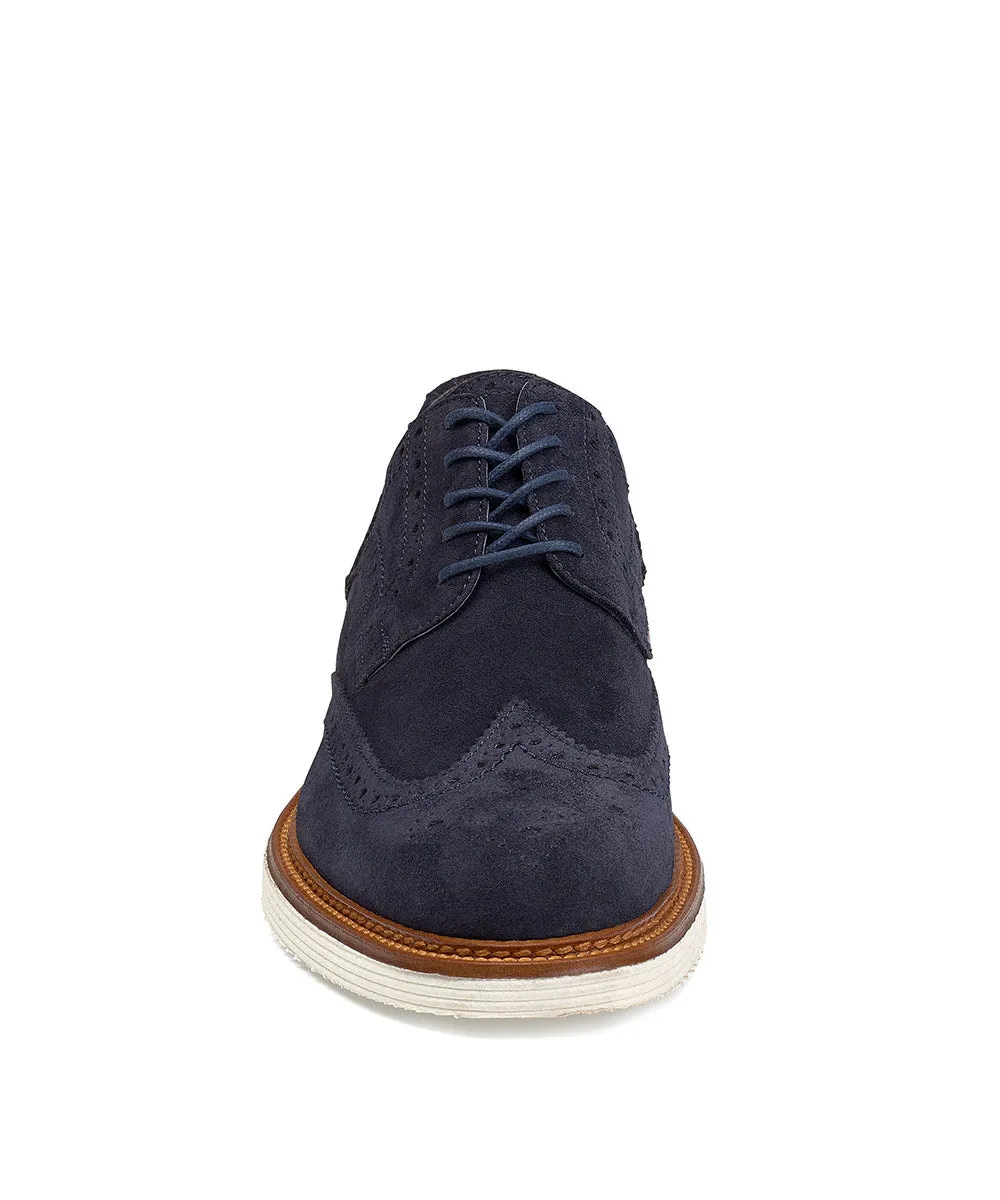 Trask Rogan Italian Suede Wingtip