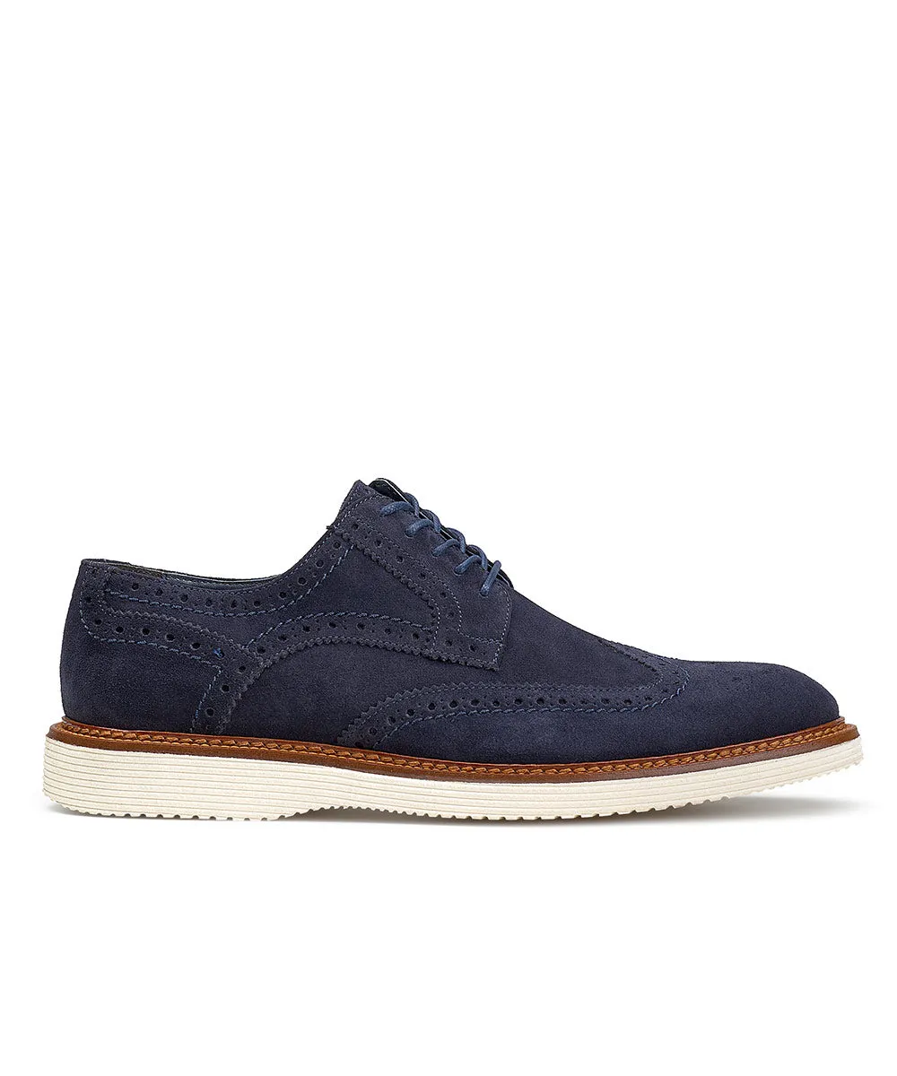 Trask Rogan Italian Suede Wingtip