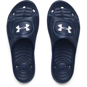 UNDER ARMOUR LOCKER IV NAVY SLIDES