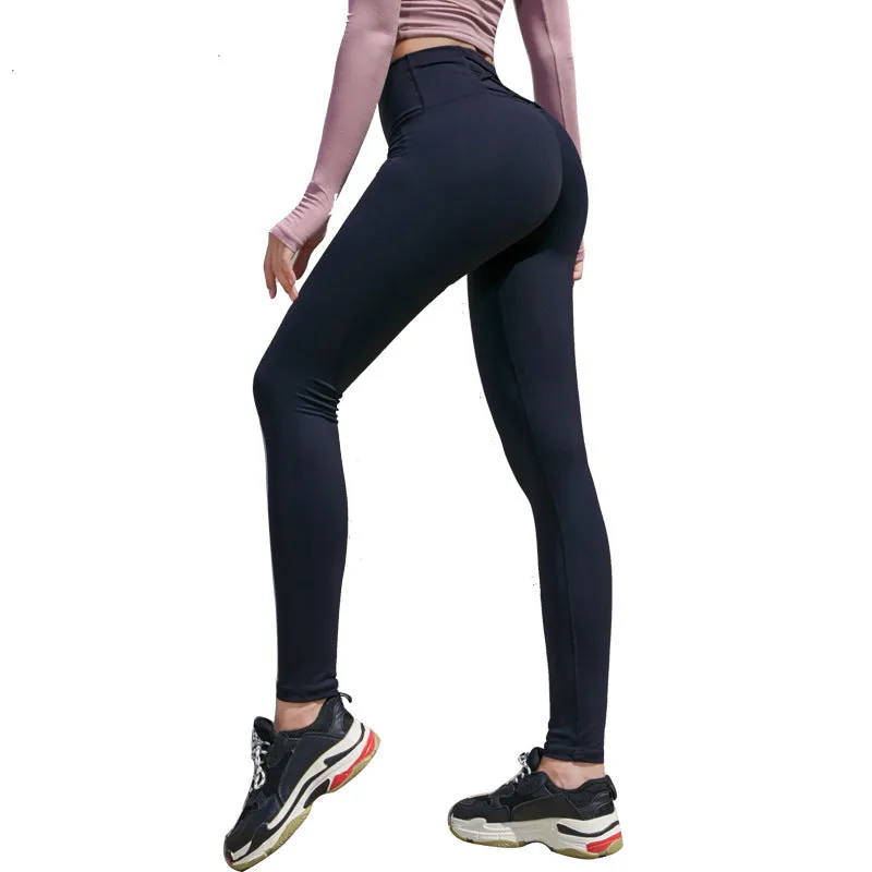 Women's Back Waist Cross Belt Stylish Leggings - GlamzLife
