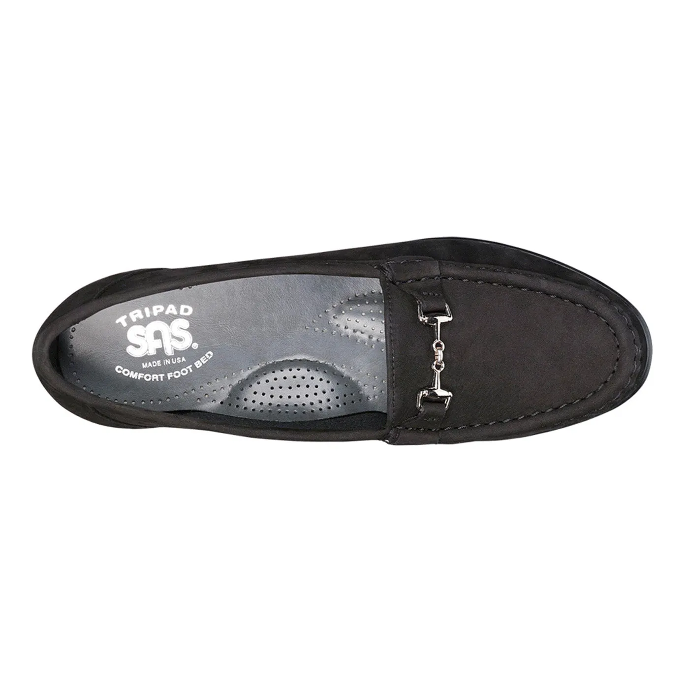 Women's Metro Slip On Loafer Charcoal Nubuck
